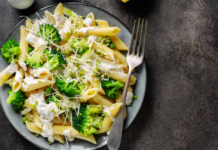 Cestoviny s brokolicou a syrom